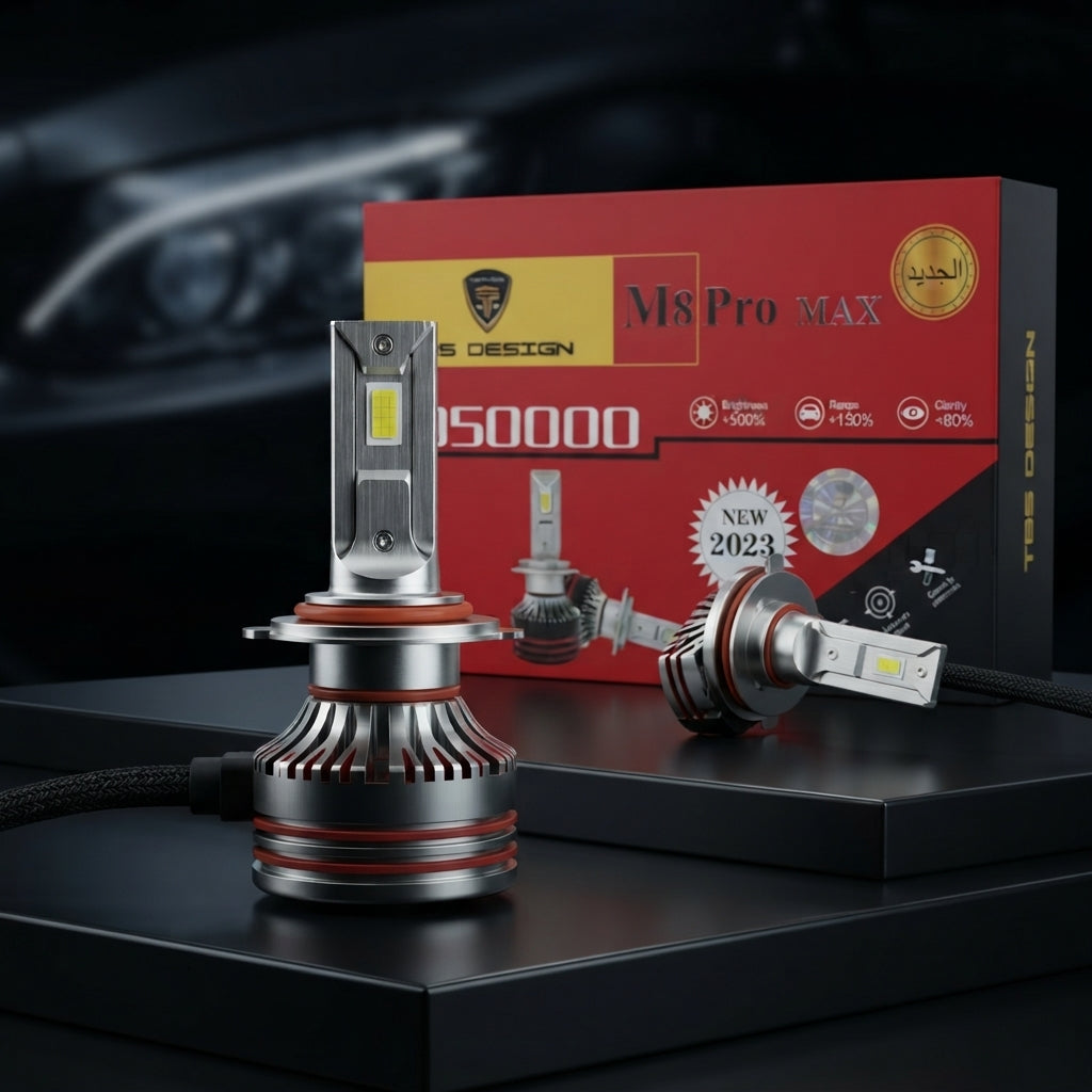 Car Led Head Light Bulbs Cob 9005 Ultra White Colour Box Pack (China) Mn Pro 400W
