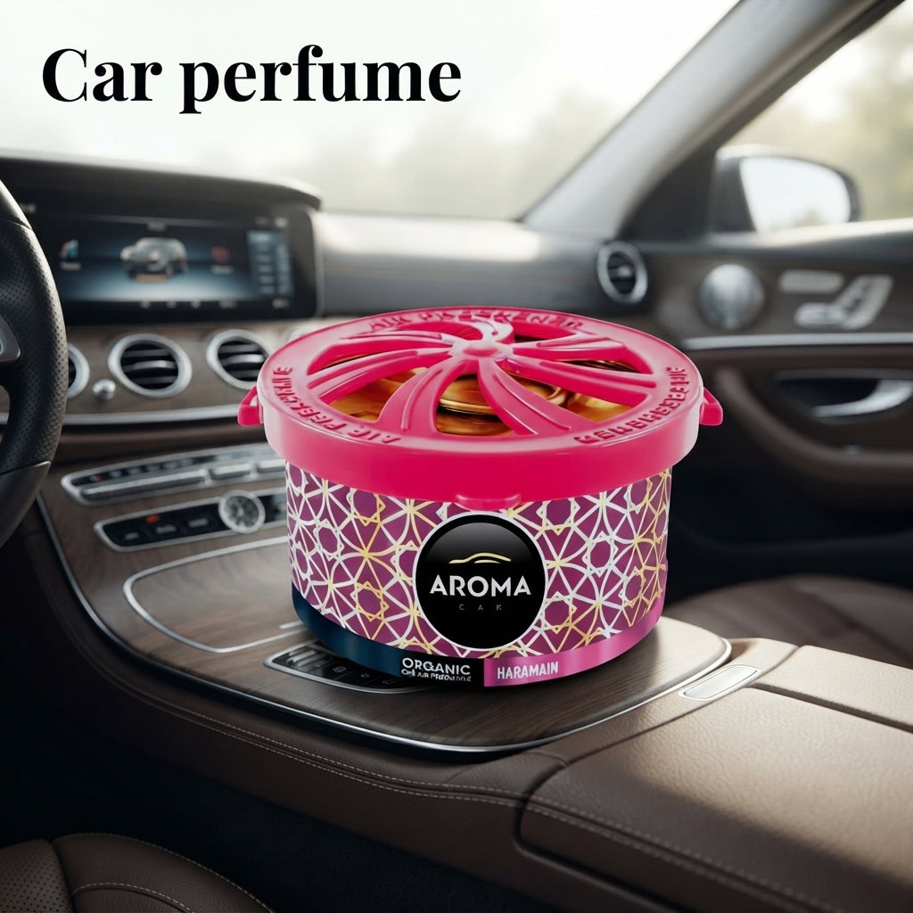 Car Perfume Metal Can Wood Aroma Haramain 40G Tin Can Pack Organic Perfumes S68698 (Eu)