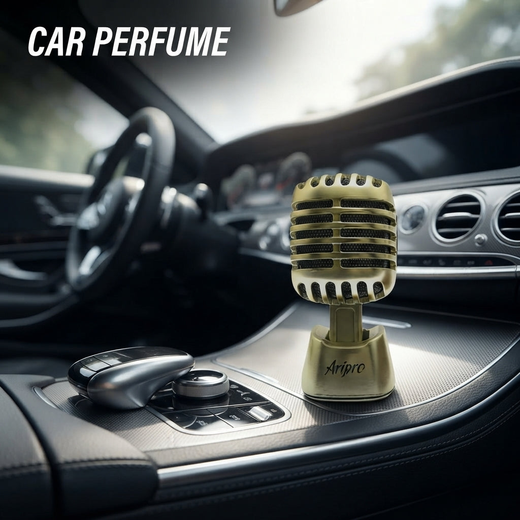 Car Perfume Dash Fitting Airpro Golden Housing Gold Bless Blister Pack Mic Man Fy-2083 (China)