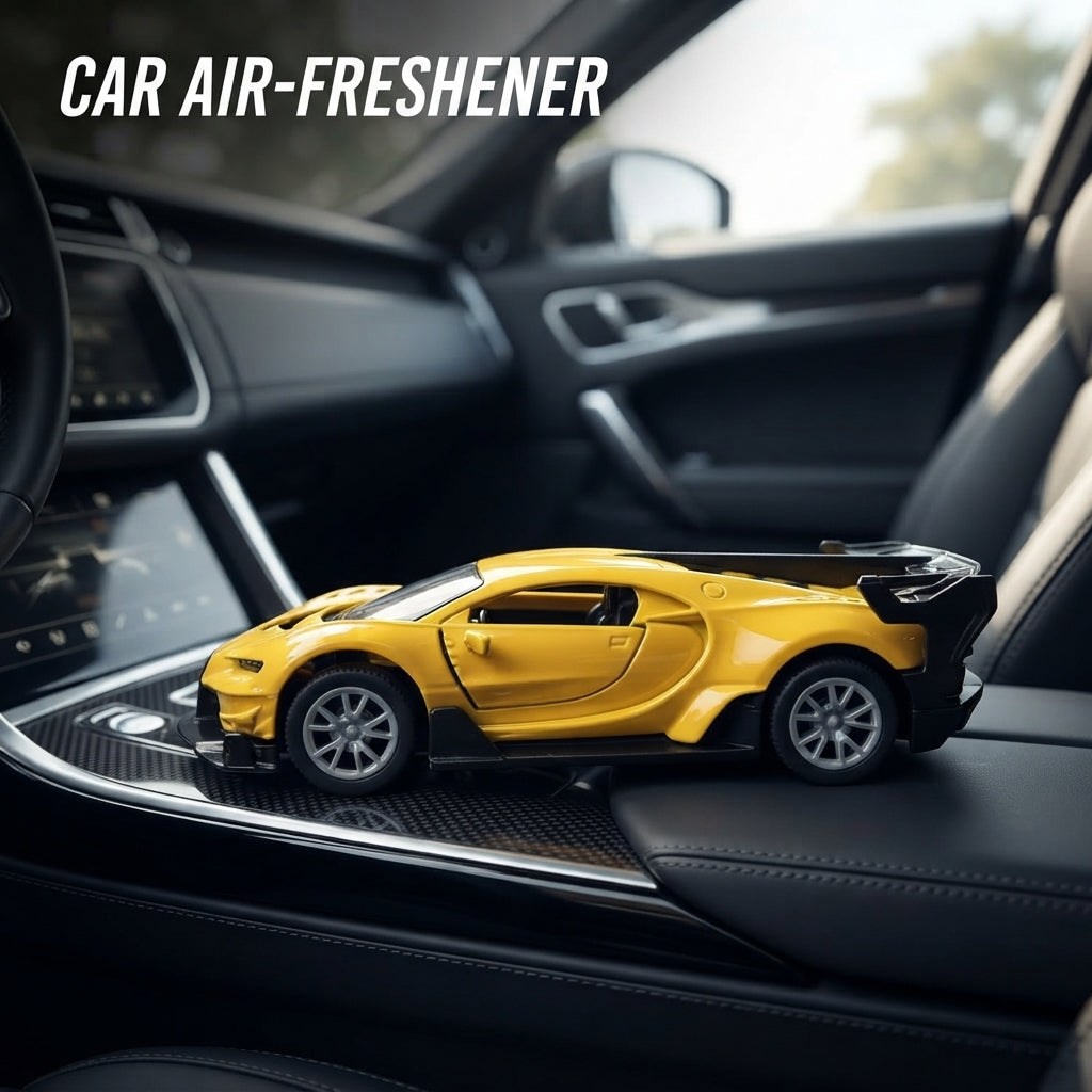 Car Perfume Car Type (Metal) Tian Du Yellow/Black Housing Cologne Box Pack F1114-1 (China)