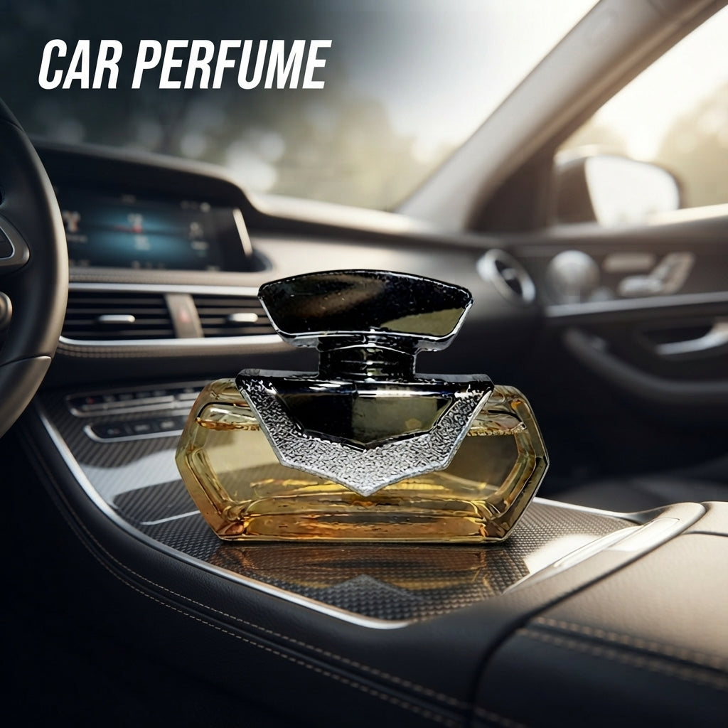 Car Perfume Glass Bottle Weikesi Orange/Chrome Housing Cologne 85Ml Plastic Box Pack Fy-7316 (China)