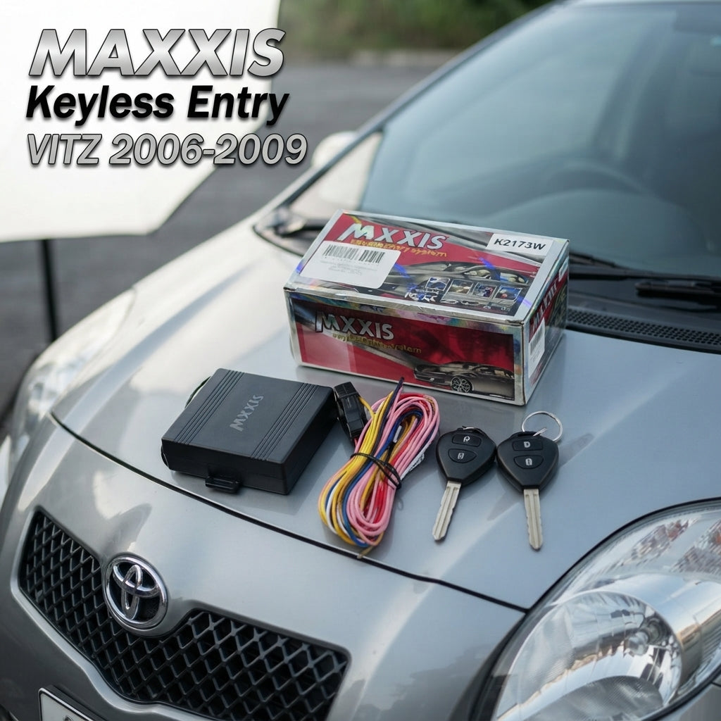 Keyless Entry Maxxis Vitz 2006-2009 Remote Black (China)
