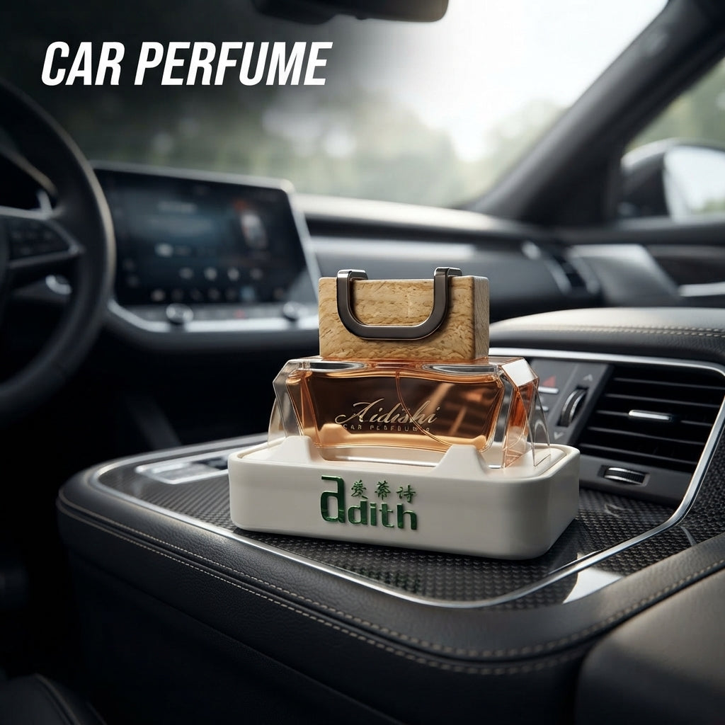 Car Perfume Glass Bottle Adith Charm 85Ml Plastic Box Pack Aidishi (China)