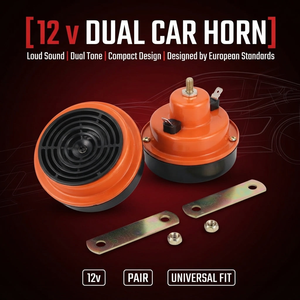 Car Horns Snail European Colour Box Pack (China)