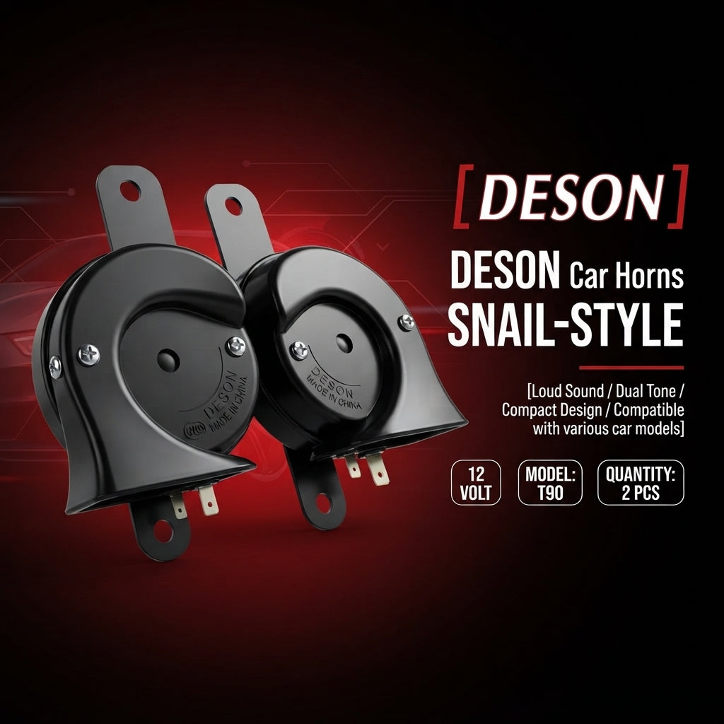 Car Horns Snail Deson Metal Box Pack T-90 (China)