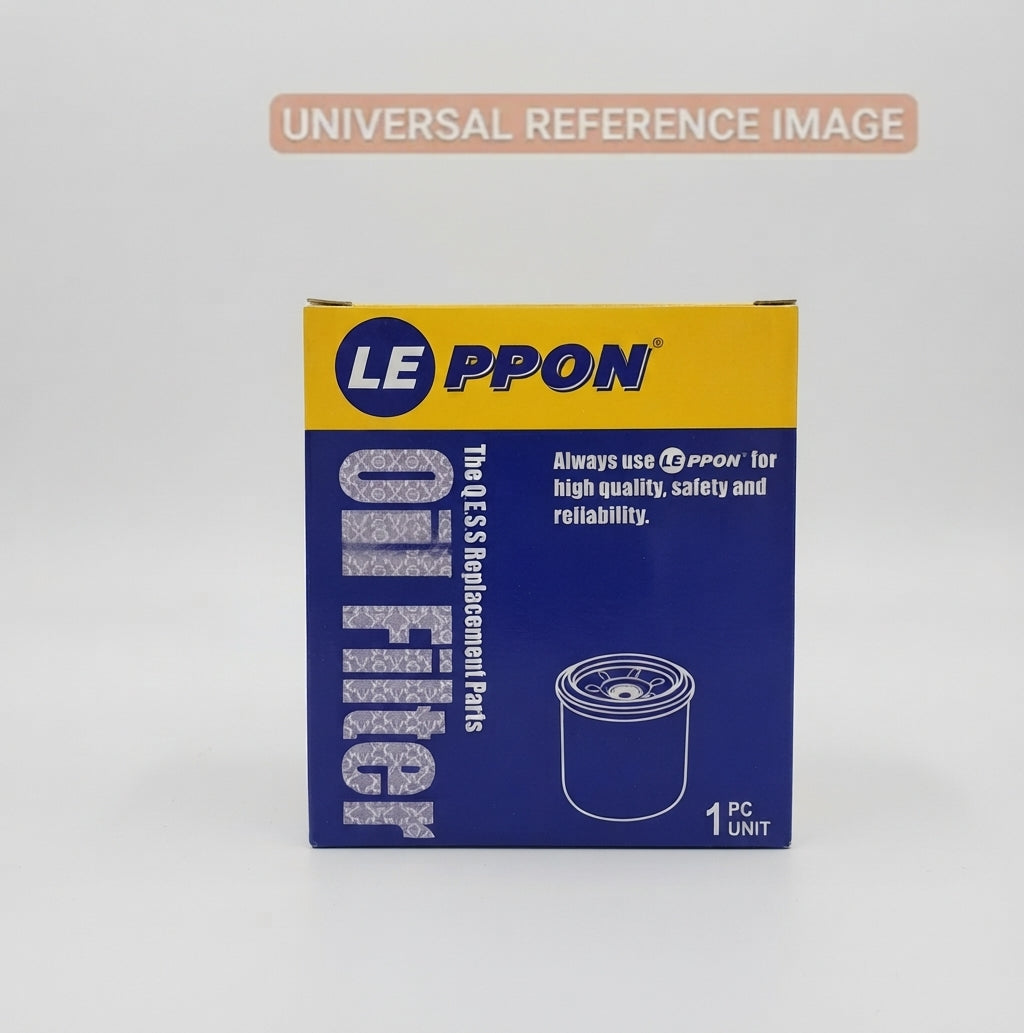 Automotive Oil Filter Leppon Replacement Assembly Type Toyota Vigo 2005-2015 / Fortuner 2012-2015 Colour Box Pack Op-10114 (Malaysia)