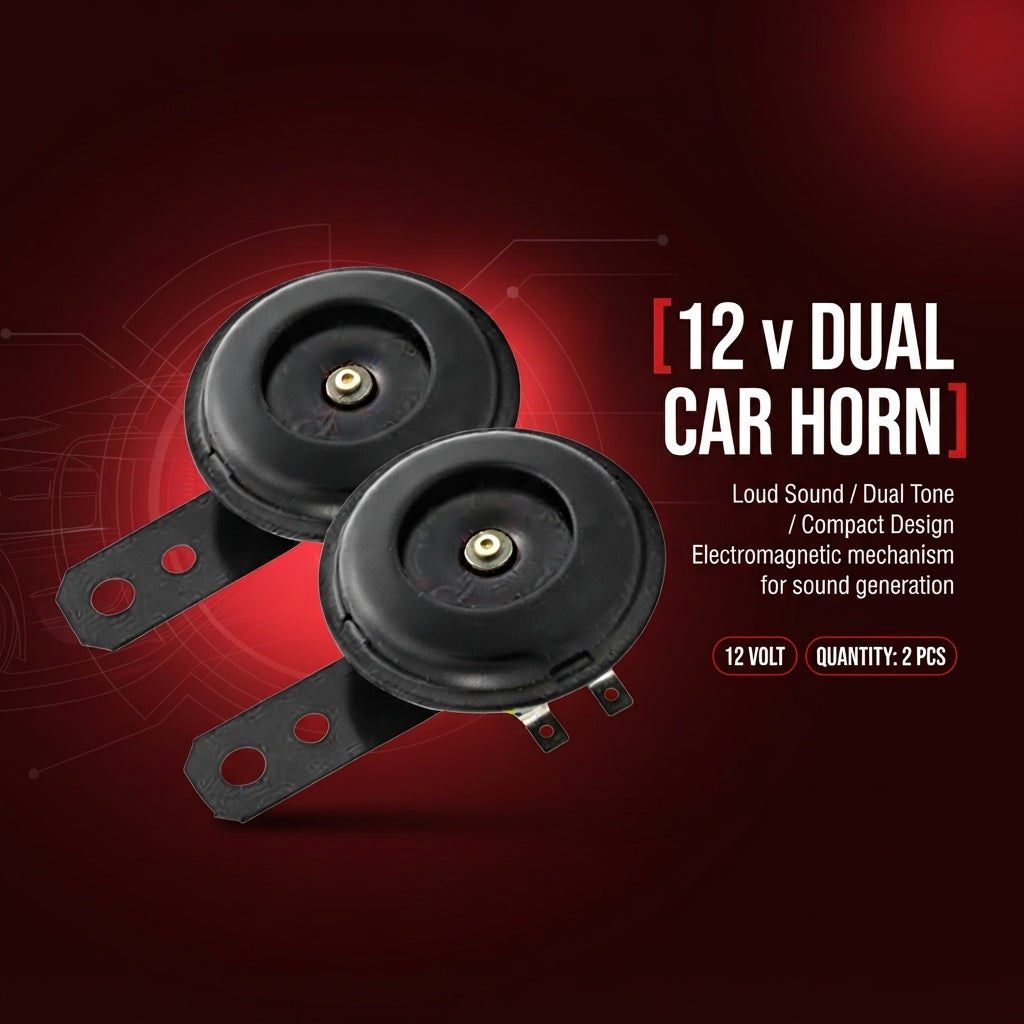Car Horns Disc Appachi Colour Box Pack (China)