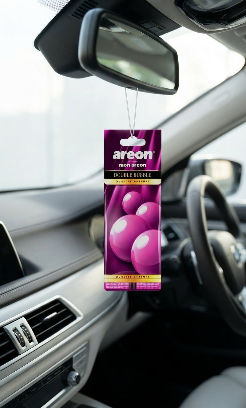 Paper Card Perfume Areon Double Bubble Coloured Card Pack Mon Areon Ma37 (Bulgaria)