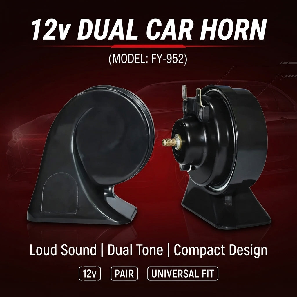 Car Horns Snail Mr.Horn Colour Box Pack Rectangle Shape Fy-952 (China)
