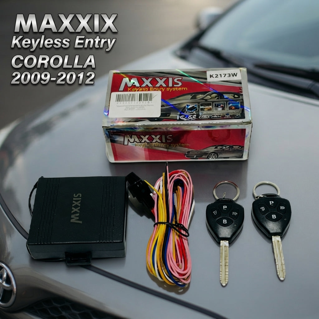 Keyless Entry Maxxis Corolla 2009-2012 Remote Black (China)