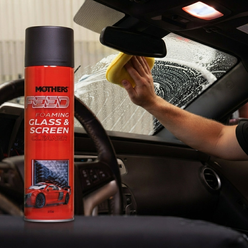 Glass Cleaner Mothers Tin Can Pack 538G Speed Foaming Glass&Screen 16619 (Usa)