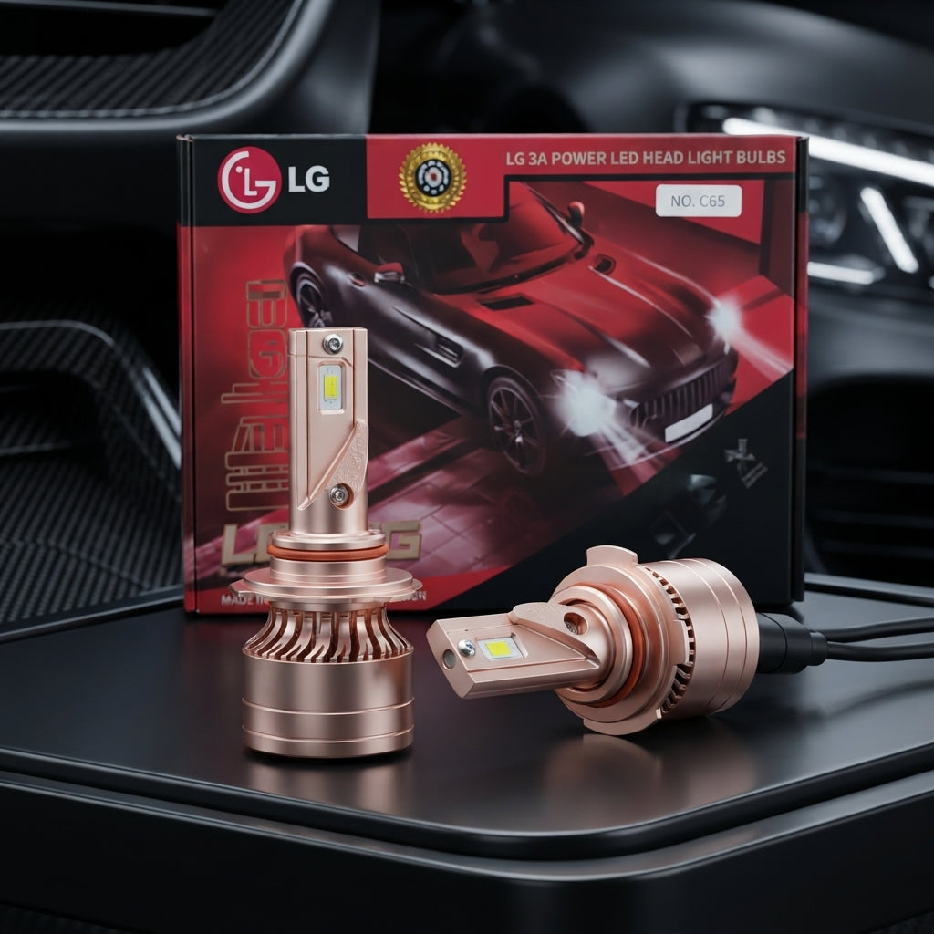Car Led Head Light Bulbs Lg Cob 9005 Ultra White Colour Box Pack (China) Kl-3007 150W