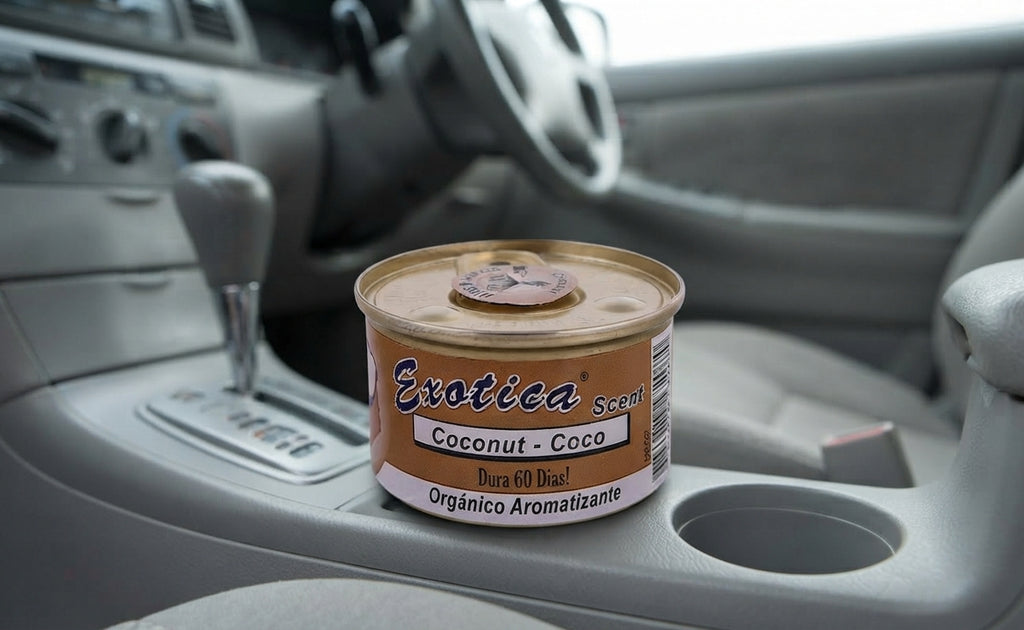 Car Perfume Tin Can Gel Small Exotica Small Size Tin Can Pack (Usa)