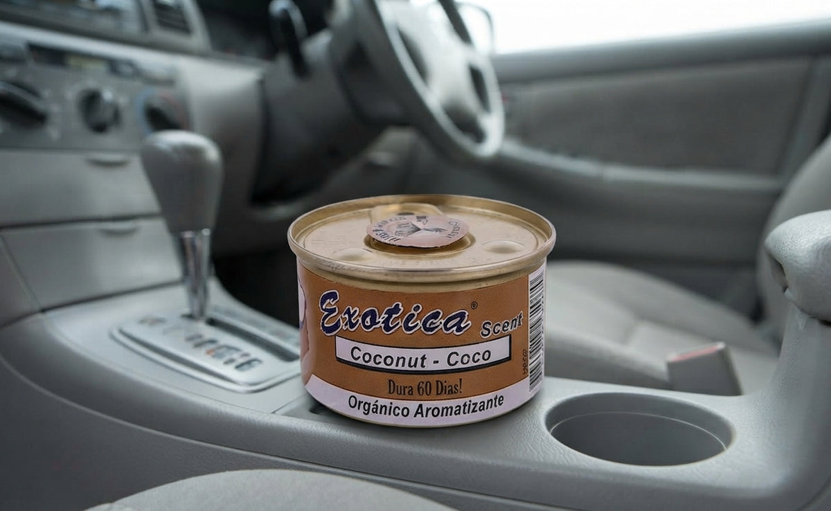 Car Perfume Tin Can Gel Small Exotica Small Size Tin Can Pack (Usa)