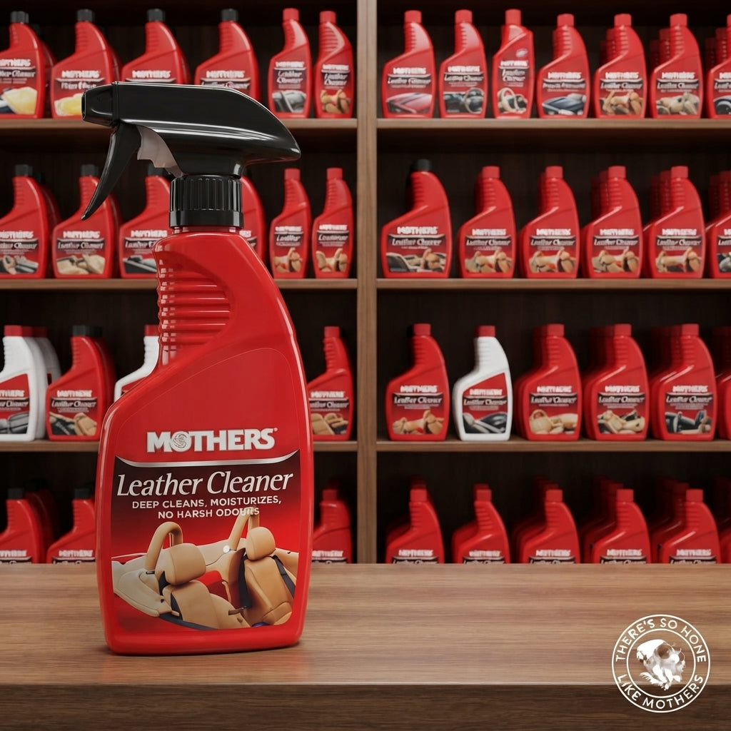 Leather Polish Mothers Plastic Bottle Pack 355Ml All-In-One Leather Care 06512 (Usa)