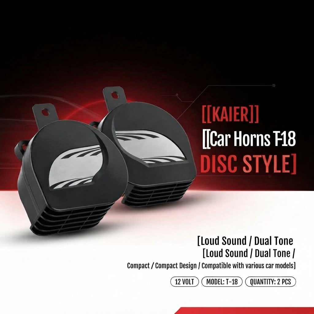 Car Horns Snail Kaier Metal Box Pack T-18 (China)