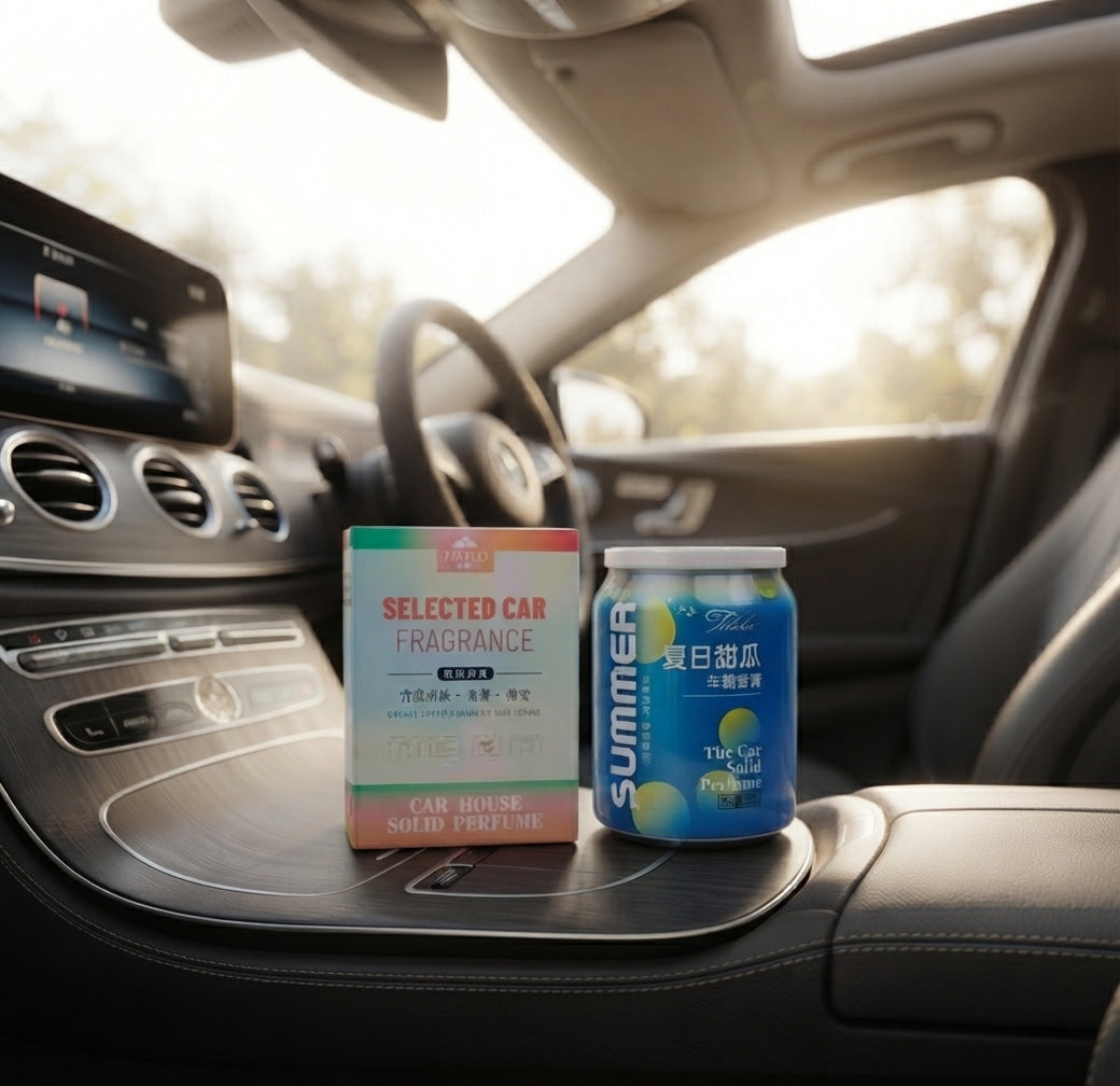Car Perfume Tin Can Gel Large Large Size 200G Tin Can Pack Summer