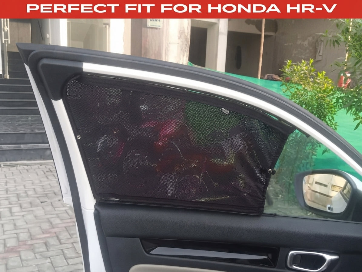 Car Curtain Side Fix Honda Hr-V Black