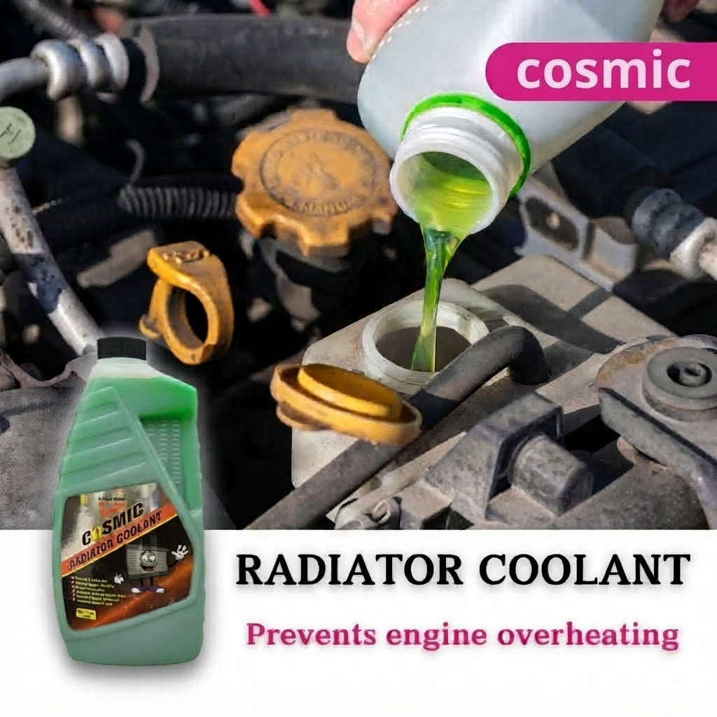 Radiator Coolant 1000Ml Red - Kangaroo Cosmic