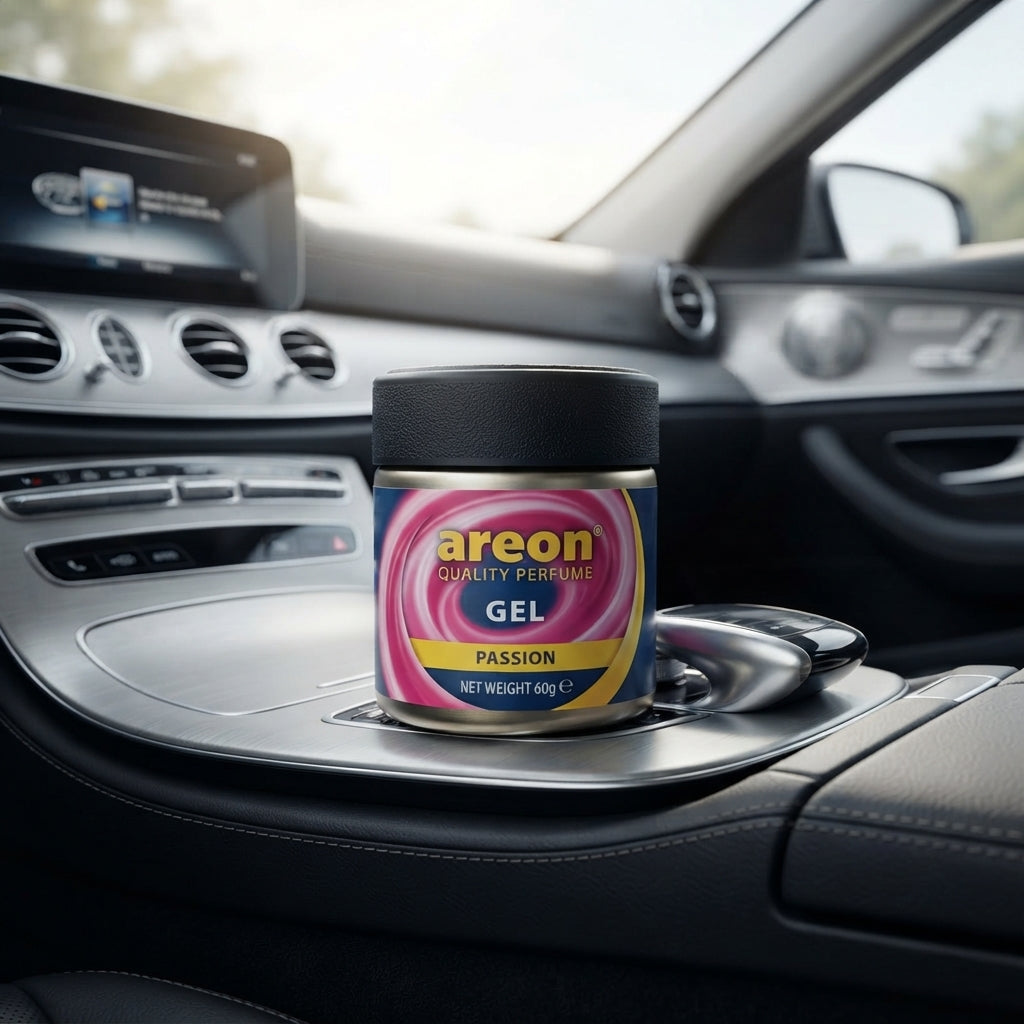Car Perfume Tin Can Gel Large Areon Passion 80G Tin Can Pack Gck07 (Bulgaria)