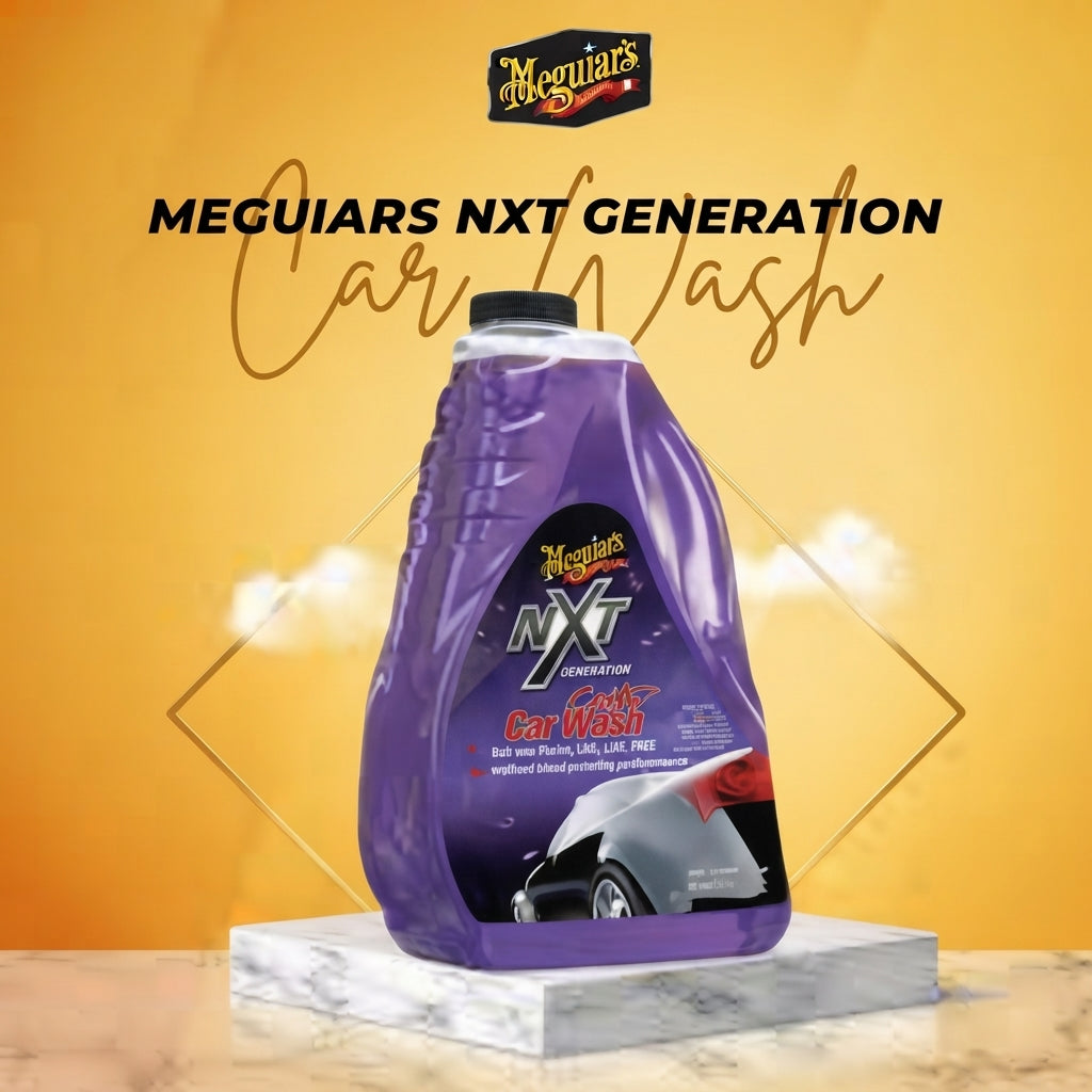 Car Shampoo Meguiars Nxt Plastic Can Pack 1.89L Safe Biodegradeable Formula G12664 (Usa)