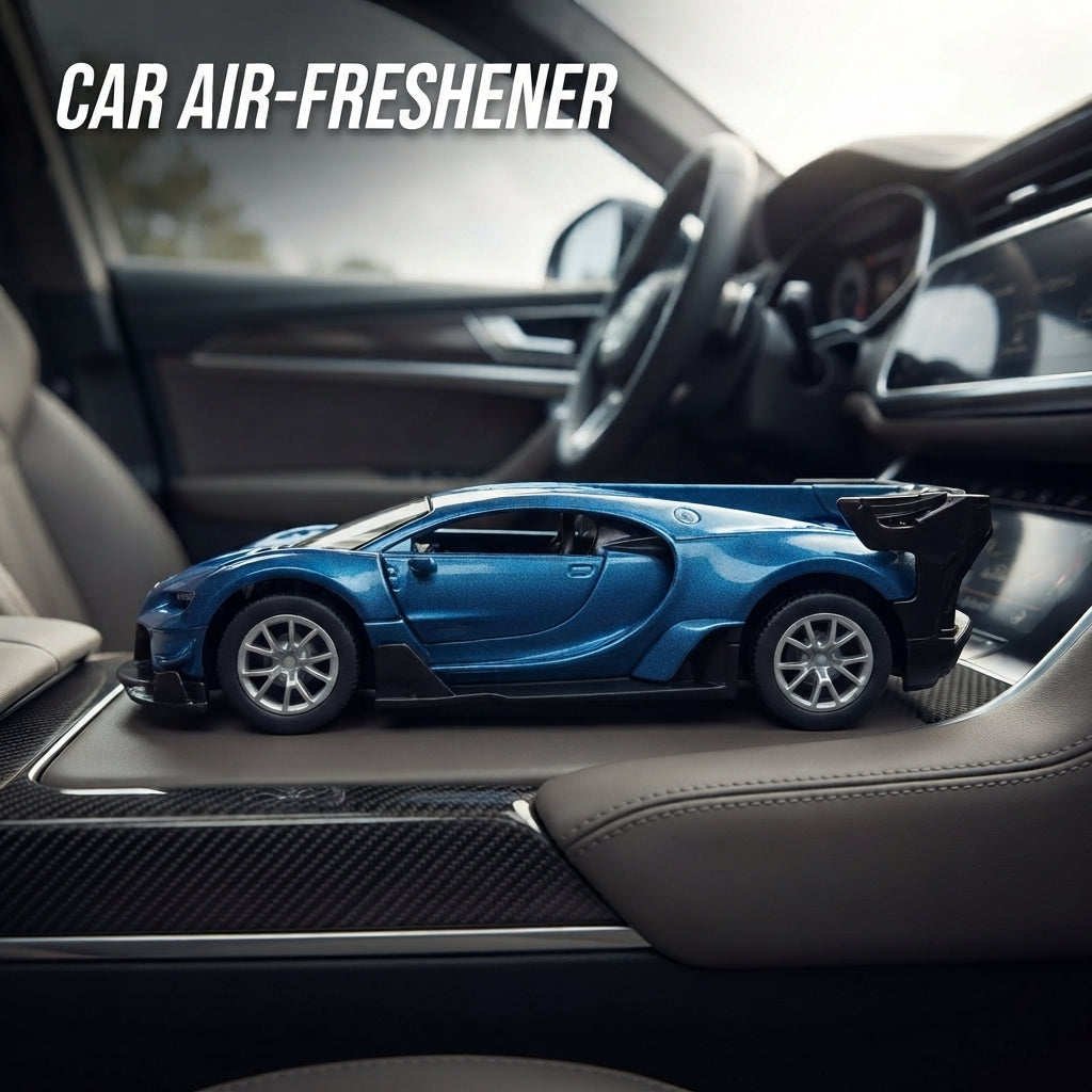 Car Perfume Car Type (Metal) Tian Du Blue/Black Housing Cologne Box Pack F1115-1 (China)