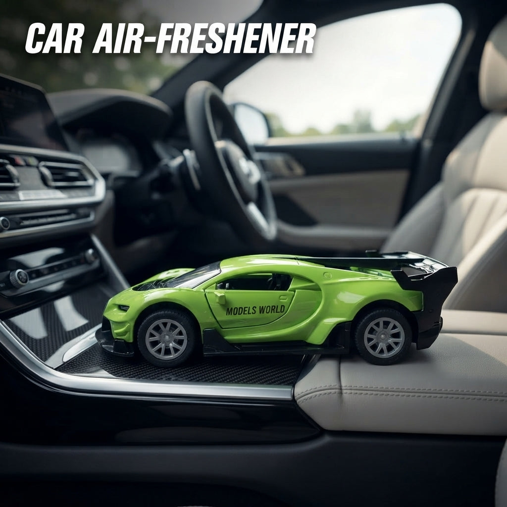 Car Perfume Car Type (Metal) Tian Du Green/Black Housing Cologne Colour Box Pack Fy-1909 (China)