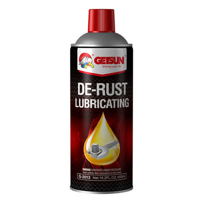 Anti Rust Lubricant Getsun Tin Can Pack 450Ml De-Rust Lubricanting G-2013 (China)