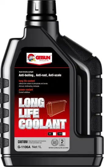 Radiator Coolant Getsun Plastic Can Pack 1000Ml Green Long Life Coolant G-1106B (China)