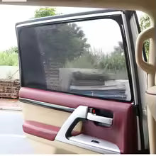 Car Curtain Side Fix Toyota From Landcruiser 2016 Black