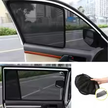 Car Curtain Side Fix Toyota From Landcruiser 2016 Black
