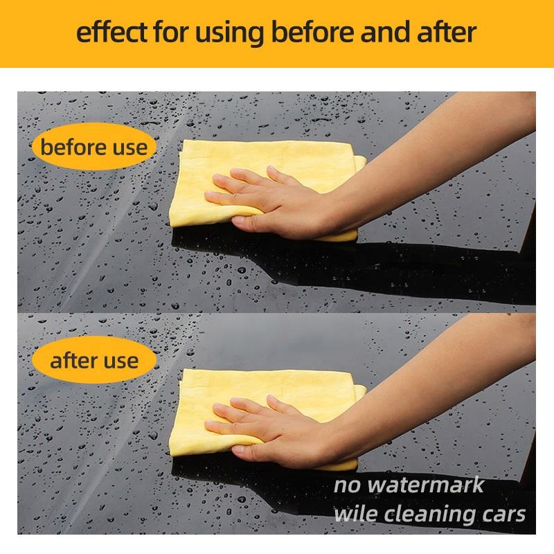 Automotive Washing / Cleaning / Polishing Cloth Synthetic Chamois Material Standard Quality Small Size Yellow 01 Pc/Pack (China)