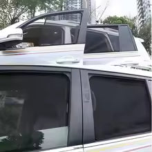 Car Curtain Side Fix Toyota From Landcruiser 2016 Black