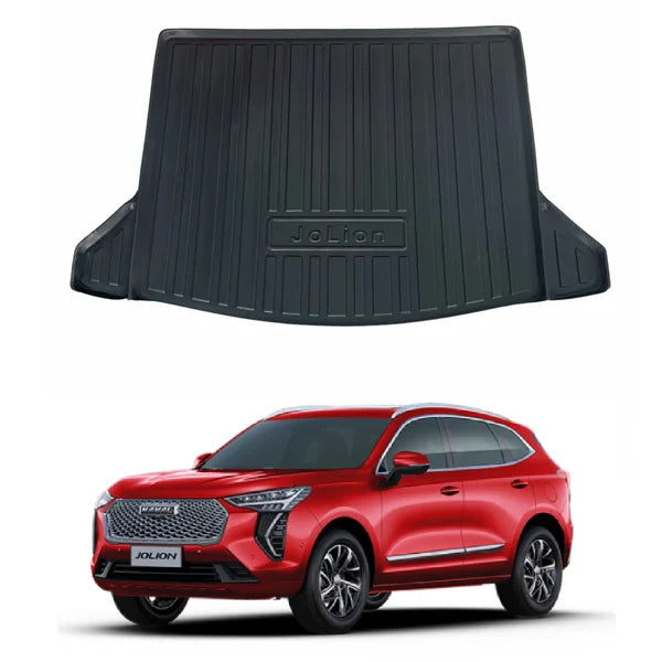 Car Trunk Mat Pvc Material Haval Jolion Black Jolion Logo 01 Pc/Set (China)