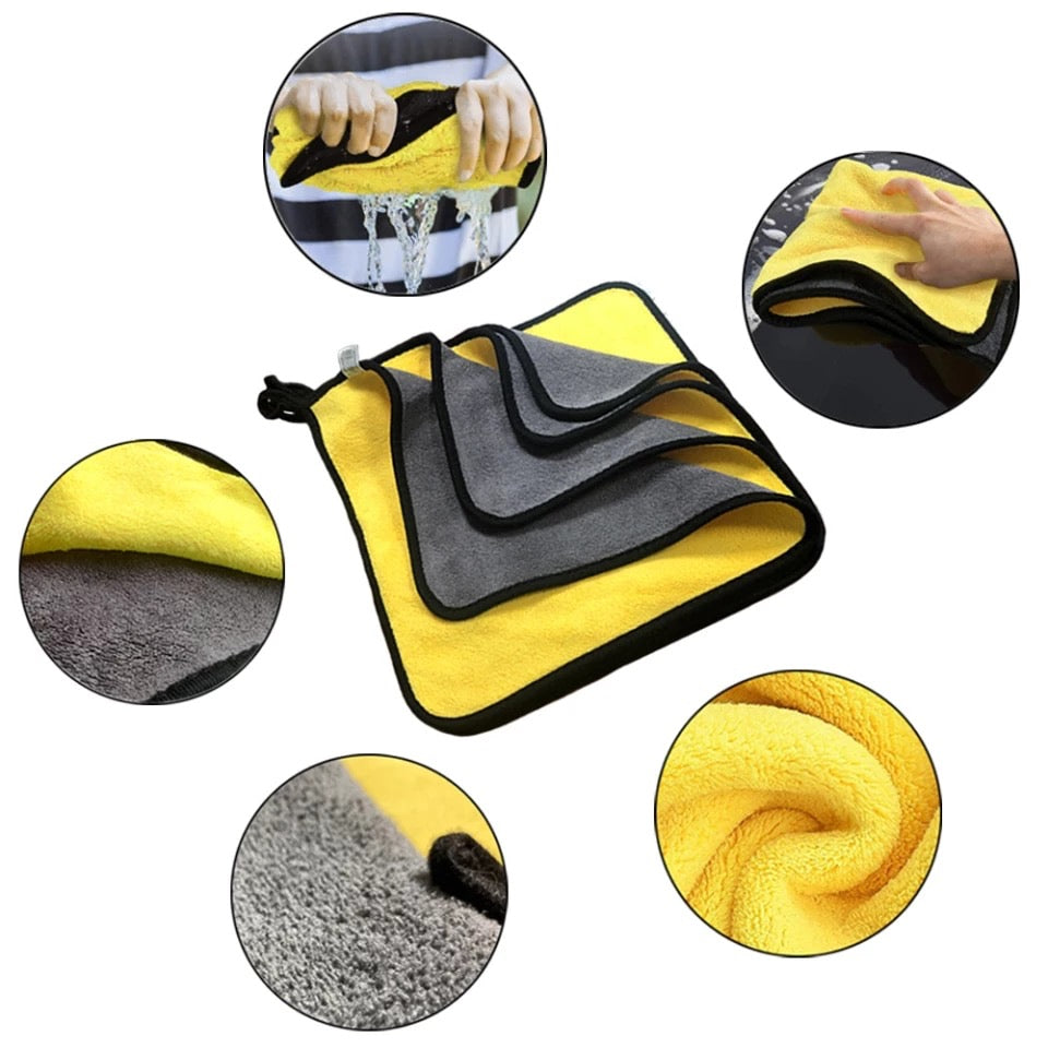 Automotive Washing / Cleaning / Polishing Cloth Microfiber Single Towel Standard Quality 40X40Cm Mix Colours 01 Pc/Pack Honda Logo (China)