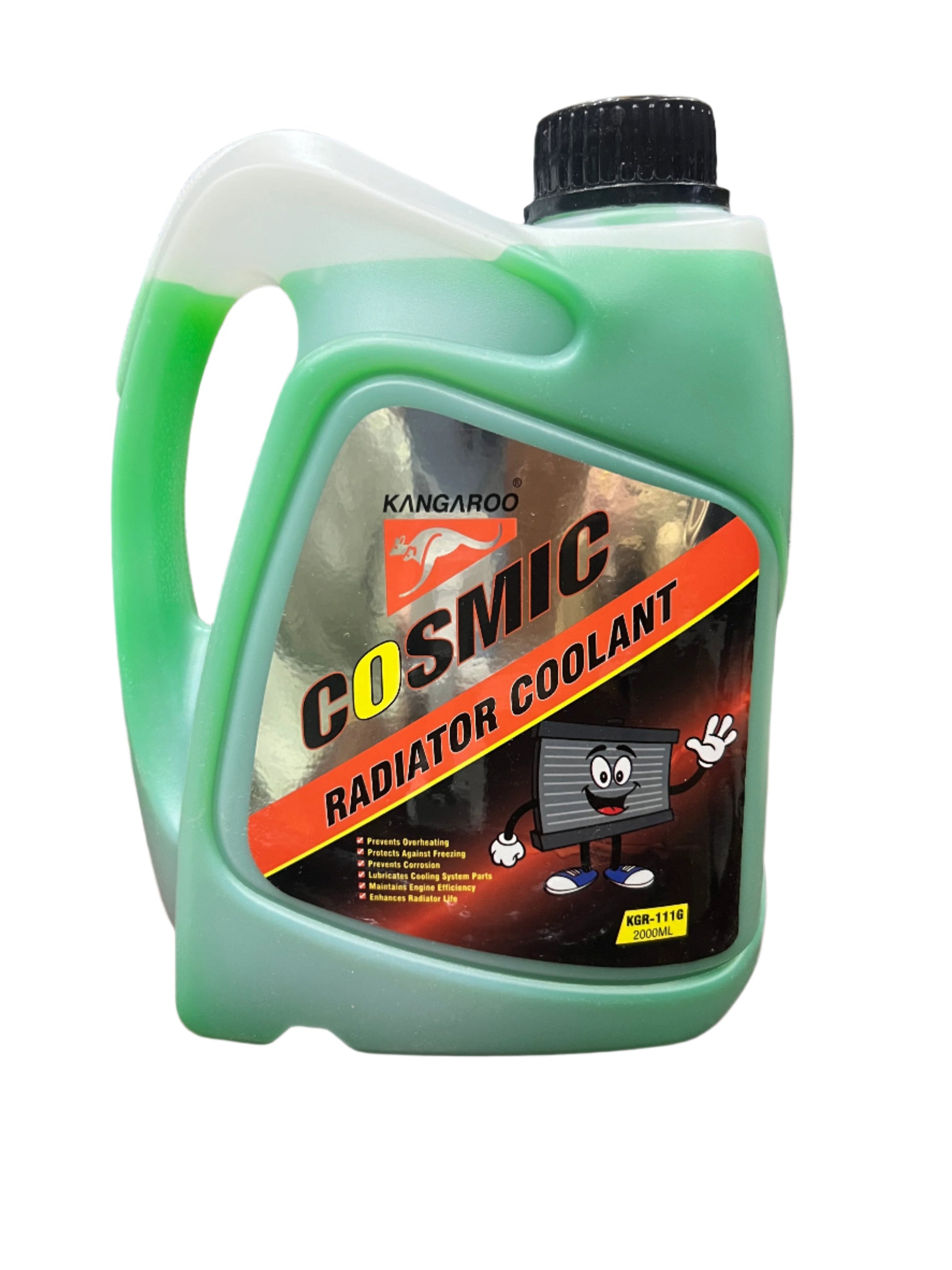 Radiator Coolant 2000Ml Green - Kangaroo Cosmic