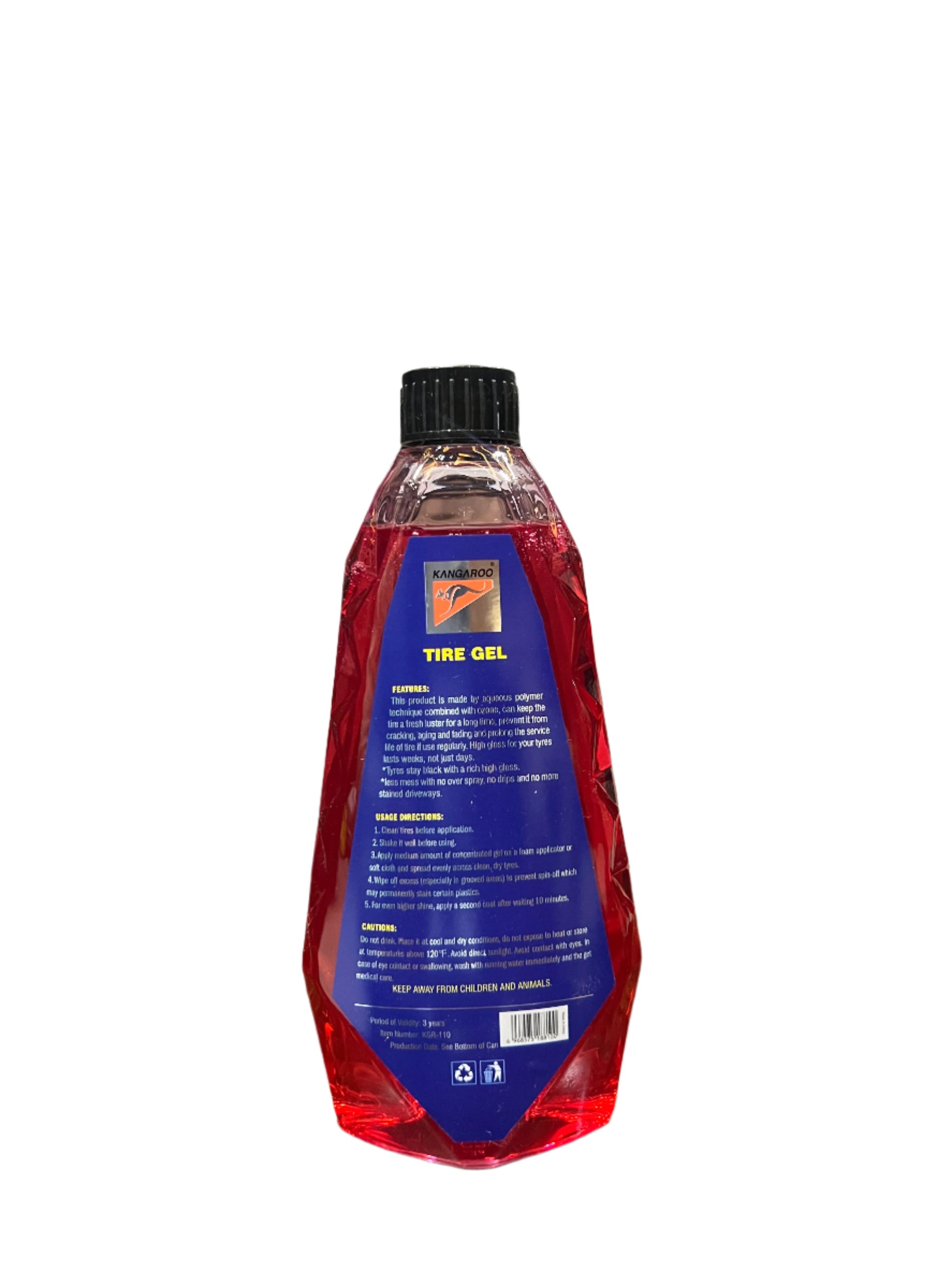 Car Tire Gel 520Ml - Kangaroo Cosmic