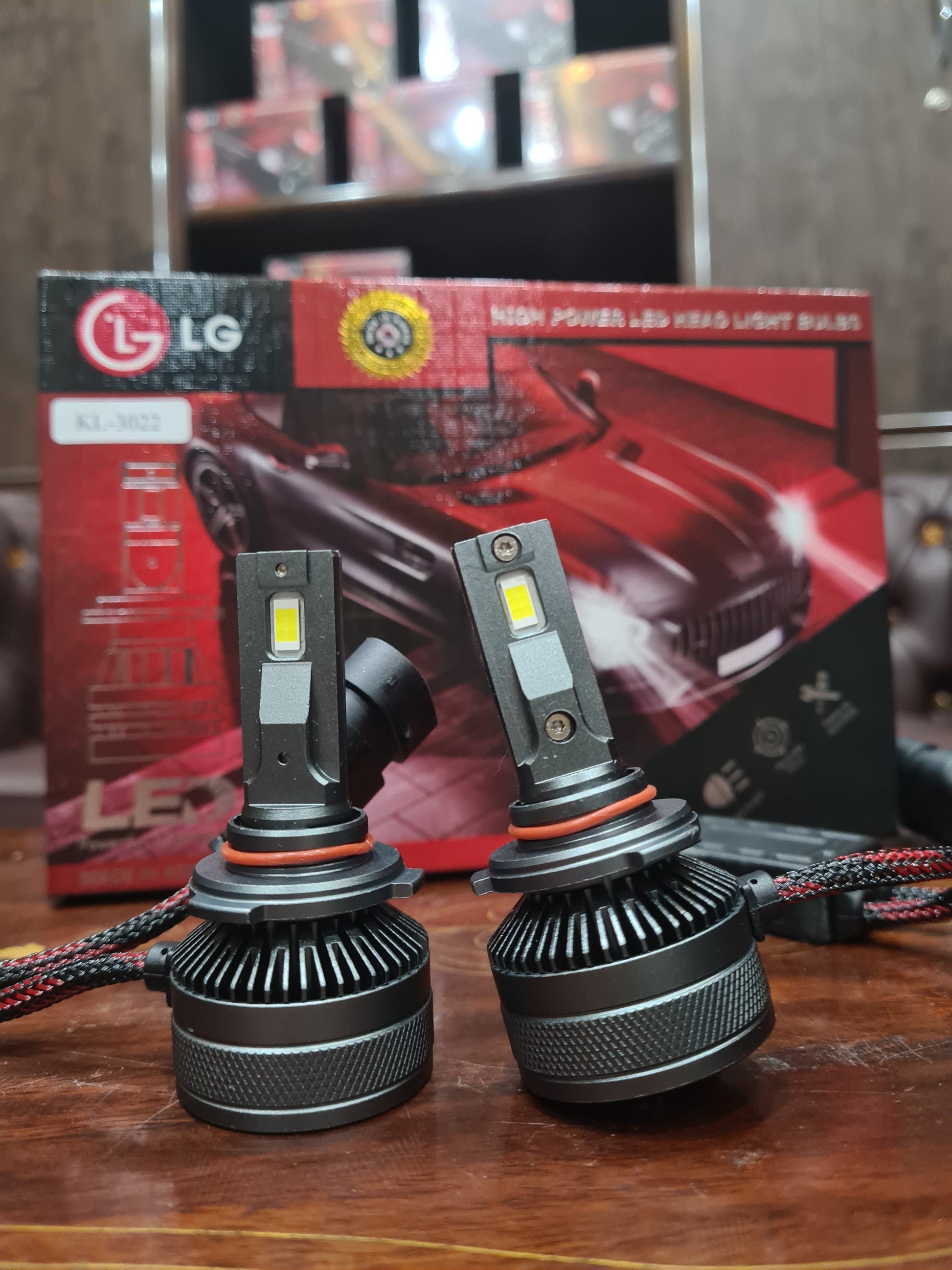 Car Led Head Light Bulbs Lg Cob 9005 Ultra White Colour Box Pack (China) Kl-3022 450W