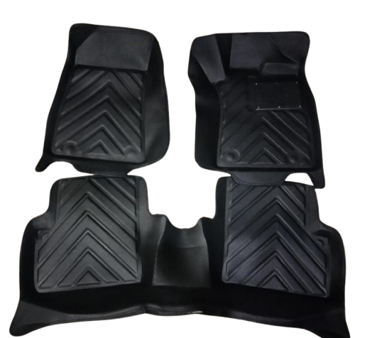Car Floor Mat 5D Zs 2021 Mg Black Pvc 03 Pcs / Set Standard Quality (China)