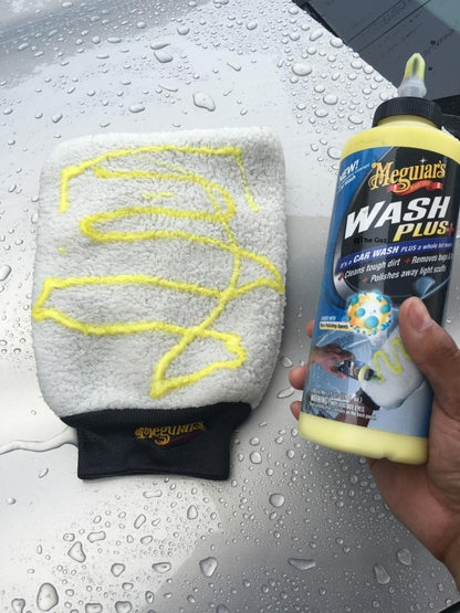 Car Shampoo Meguiars Plastic Bottle Pack  709Ml Wash Plus G25024Eu (Usa)