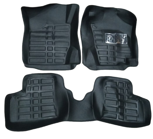 Car Floor Mat 5D Alto 2020 Suzuki Black Pvc 03 Pcs / Set Standard Quality (China)