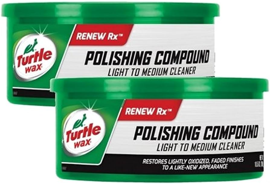 Car Body Compound Turtle Wax Tin Can Pack 298G Polishing Compound T241A (Usa)