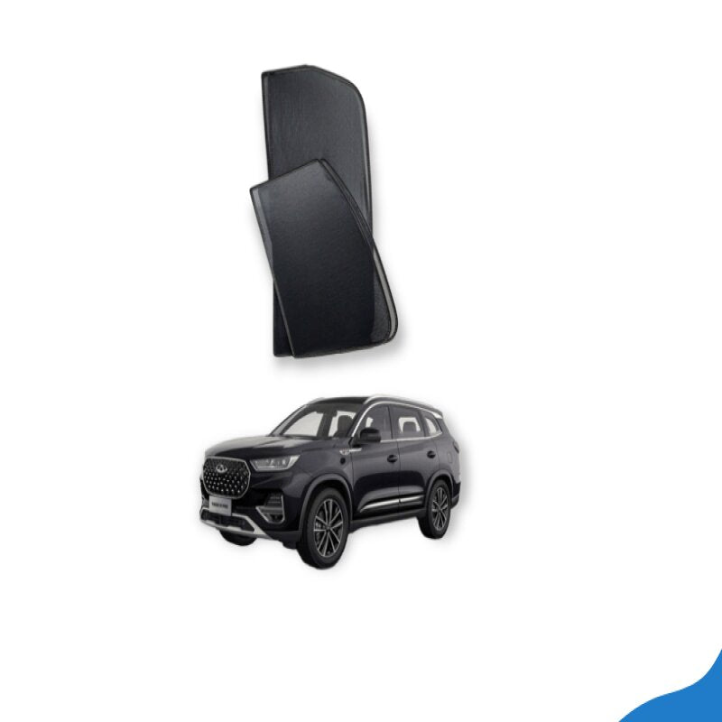 Car Curtain Side Fix Cherry Tiggo 8 Pro Black 6 Pcs