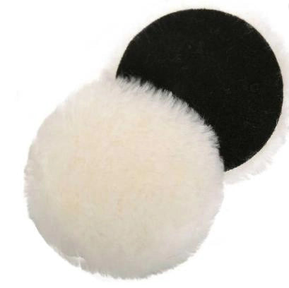 Car Polisher Machine Polishing/Buffing Pads Wool/Thread Material Off White 7" 01 Pc/Pack Poly Bag Pack Talco (China)