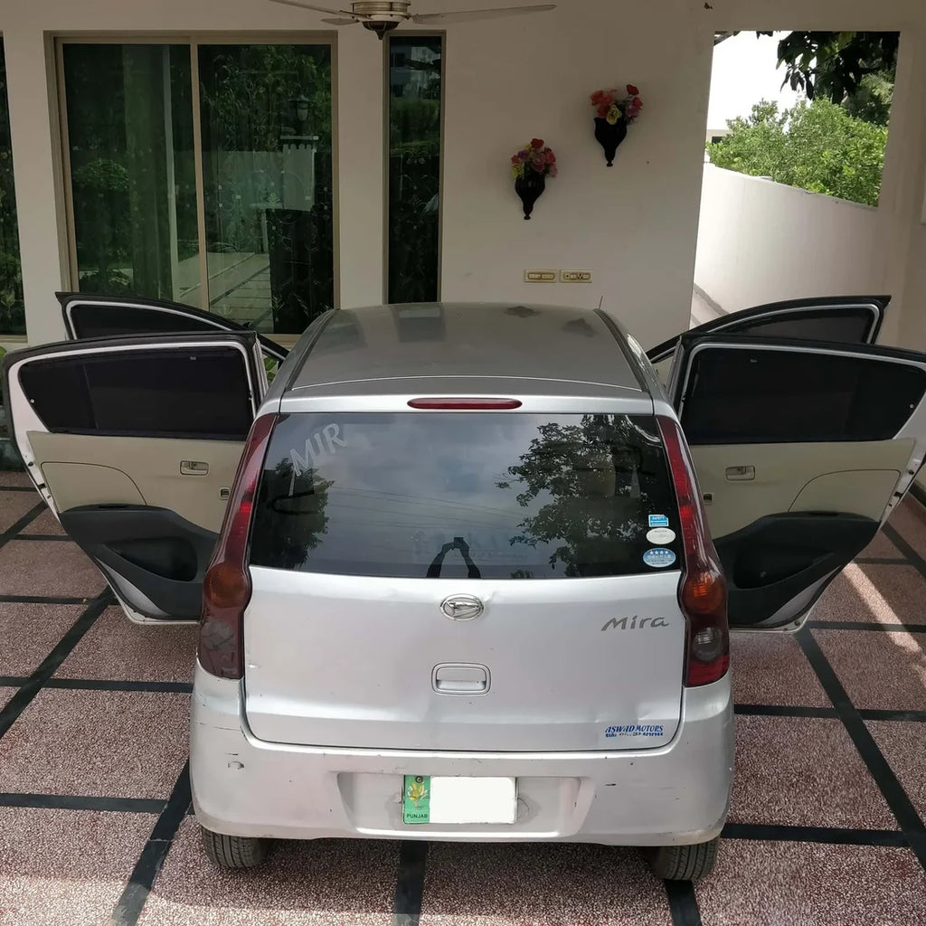 Car Curtain Side Fix Daihatsu Mira Black