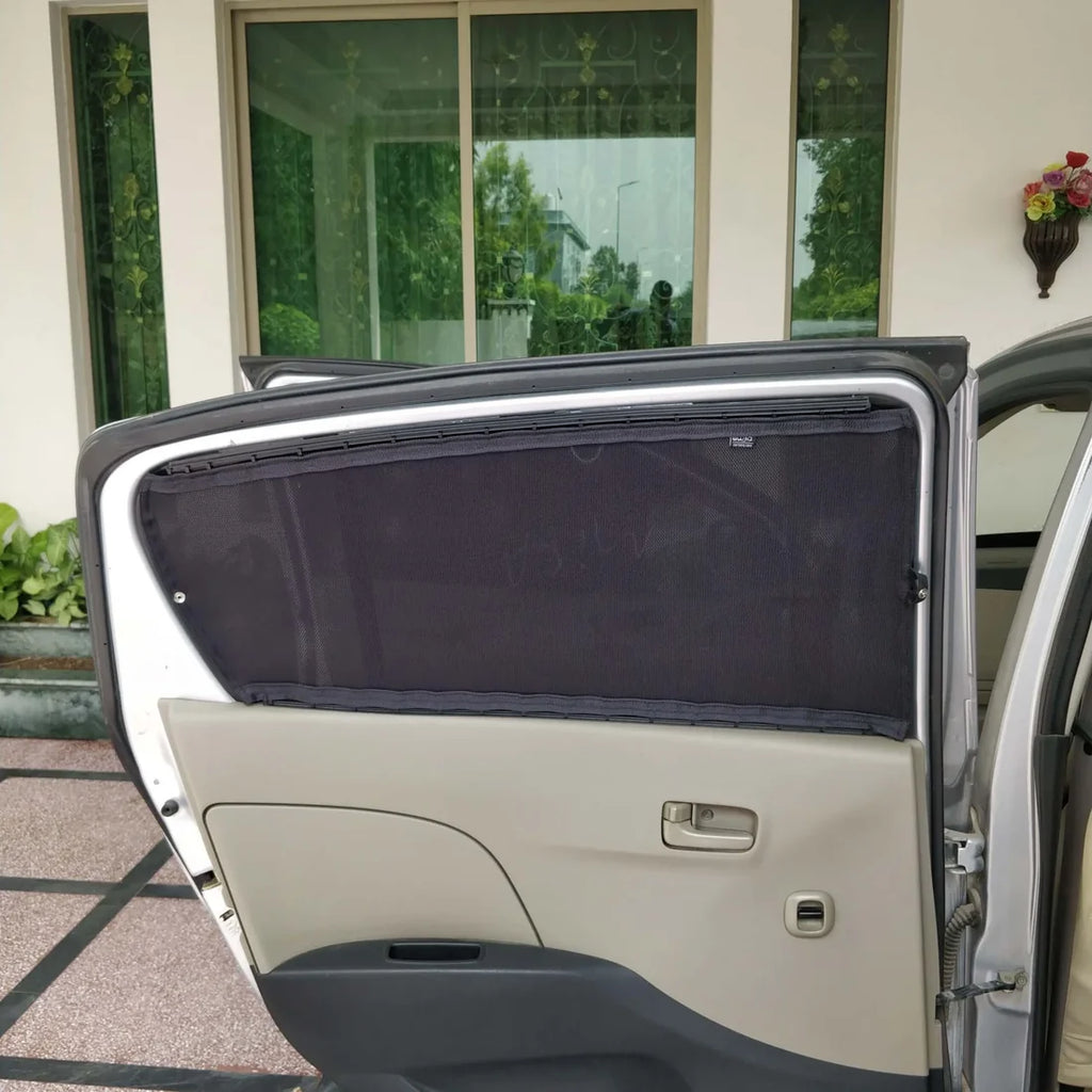 Car Curtain Side Fix Daihatsu Mira Black