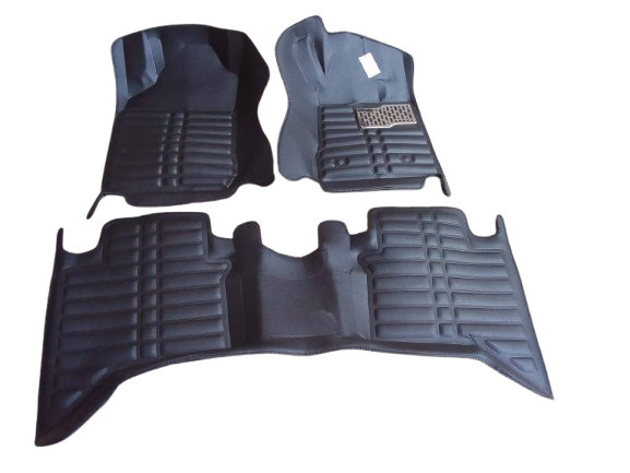 Car Floor Mat 5D Revo 2016-2020 Toyota Black Pvc 03 Pcs / Set Standard Quality (China)