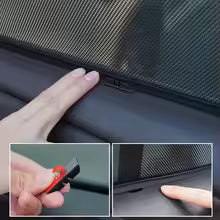 Car Curtain Side Fix Toyota Fortuner 2021 Black
