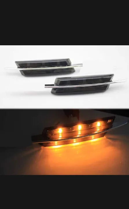 Car Exterior Led Side Marker Lamp Plastic Housing Yellow 02 Pcs/Set Blister Pack 02 Pcs/Pack Zw-6120 (China)