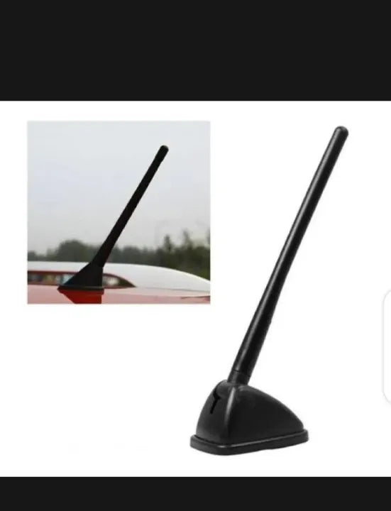 Auto Decorative Antenna Universal Fitting Black/Chrome X-Large Size Premium Quality Poly Bag Pack Gm500 (China)